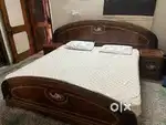 Double Beds with side tables and dressing table