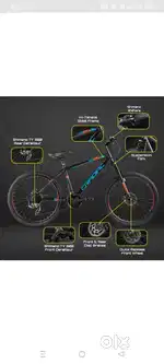 21 geard cycle with free acceries