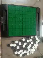 Othello games, 64 beads