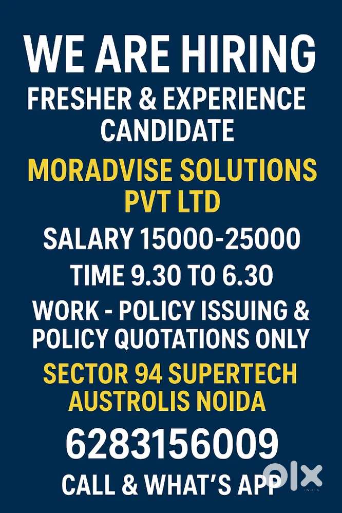 Job in delhi