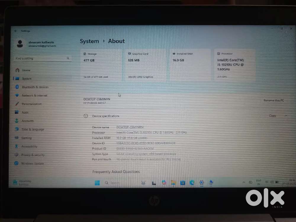 HP ProBook 440 G7