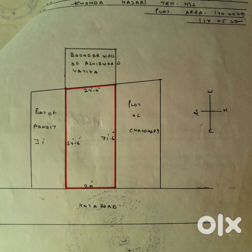 Plot Sale on KOTA Road, Hathras