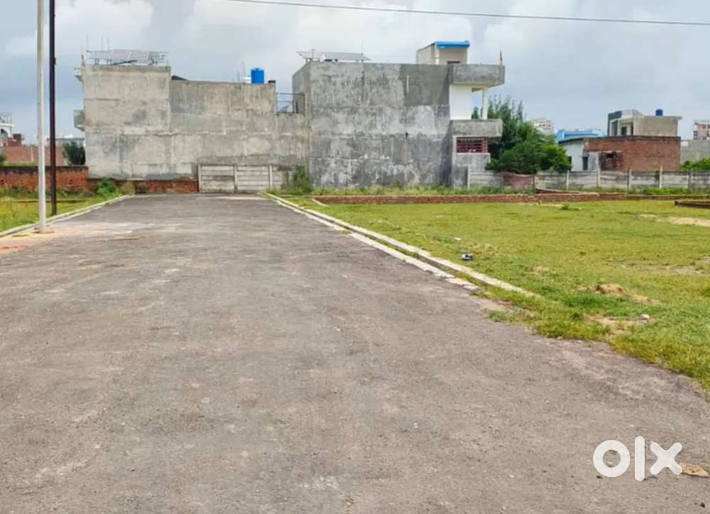 सस्ते प्लाट ले लखनऊ मे आउटर रिंग रोड से लगी साइड बैंक लोन LDA से NOC