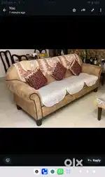 3+2 SeaterTeak Wood Sofa Set plus Couch
