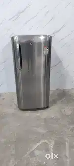 LG 190 Litres 5 Star Single Door Fridge Silver, Free Home Delivery.