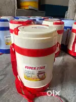 40 Stainless Steel Tiffin Boxes – Like New – ₹230 Only