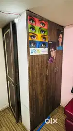 Wooden storage cupboard