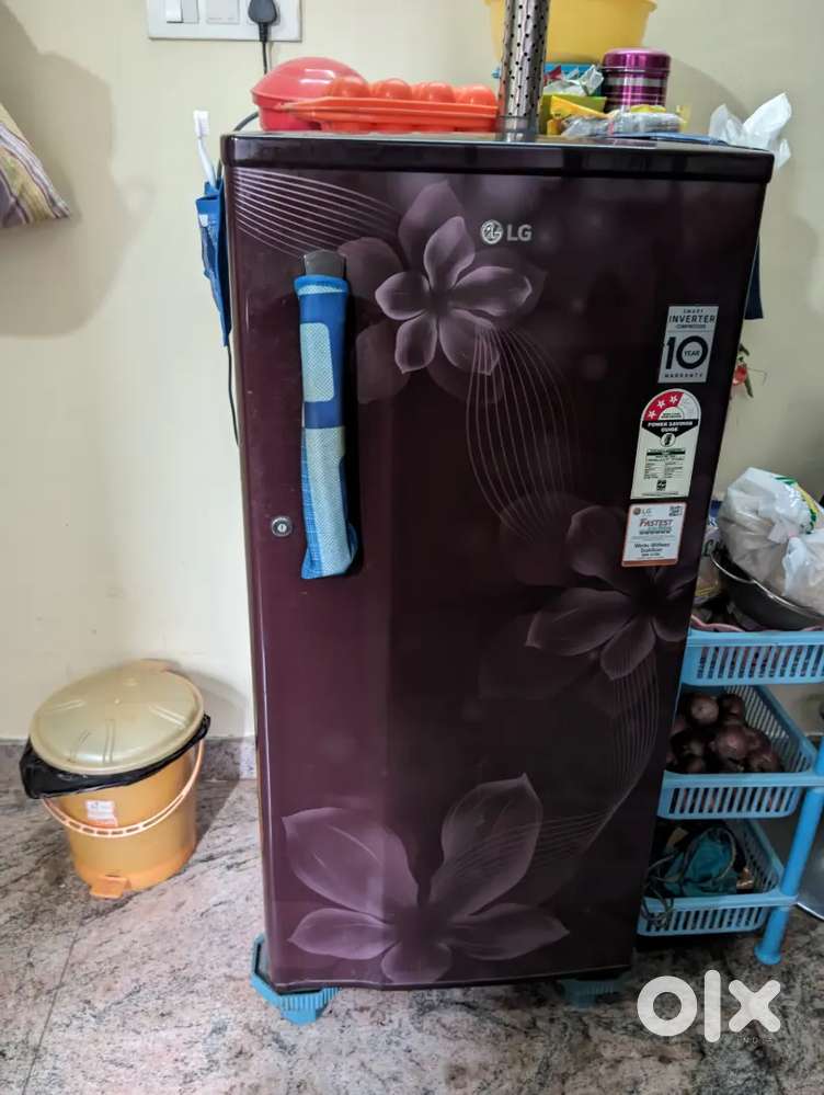 LG 188 L Direct Cool Single Door 3 Star Refrigerator (Scarlet Orchid)