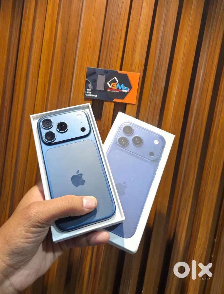 iPhone 17 PRO 512GB DEEP BLUE PHYSICAL SIM SLOT ACTIVATED OPEN BOX PCS