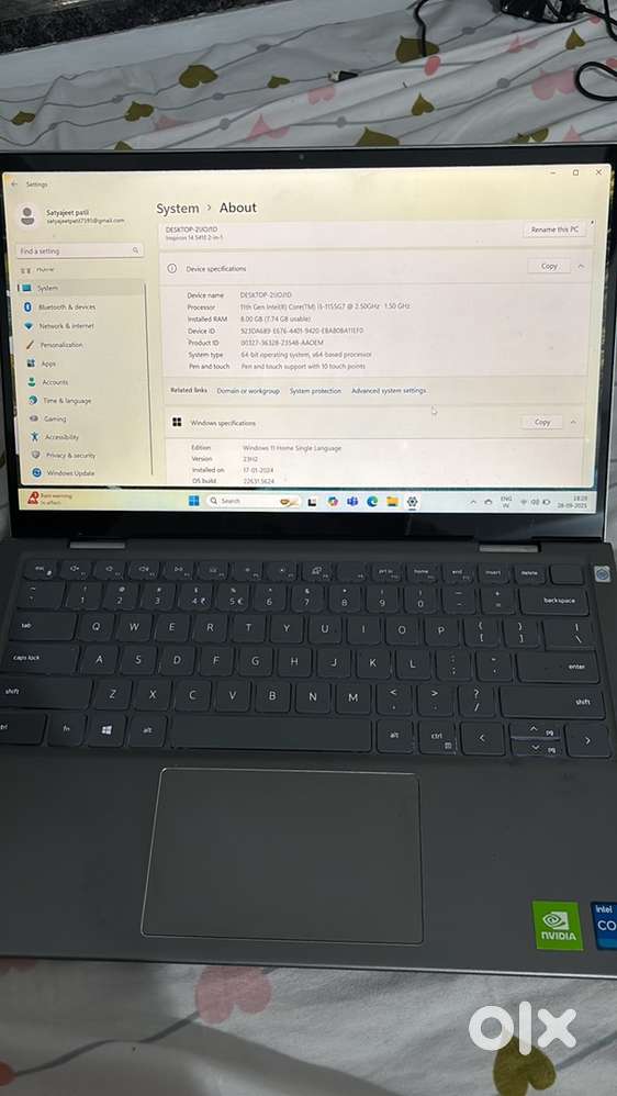 Dell Inspiron laptop Touchscreen, 360°