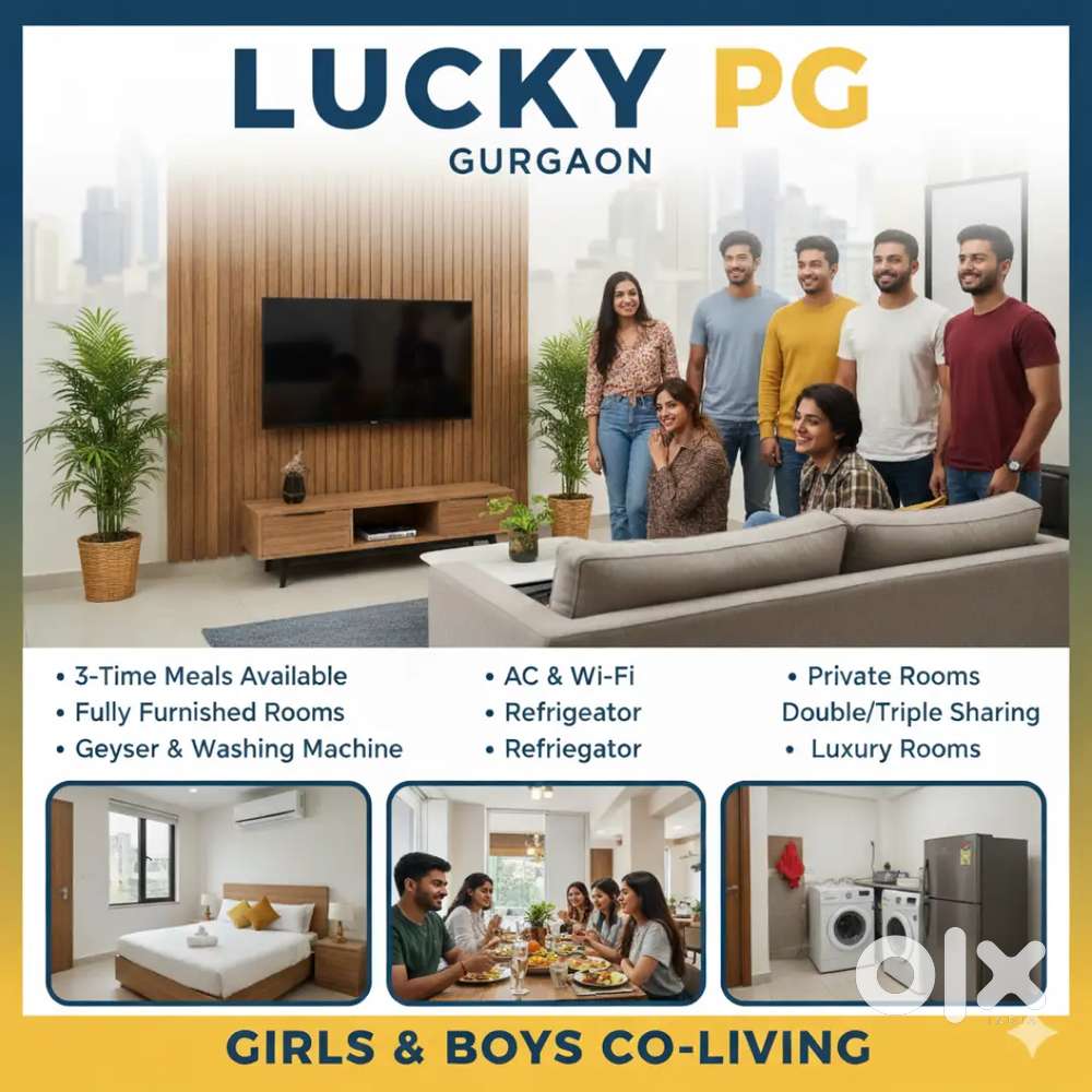 Luxury pg near by All coperate office metro station petrol pump