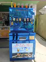 Soda machine good raling..
