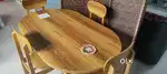 Shba set & dining table with 4 chairs