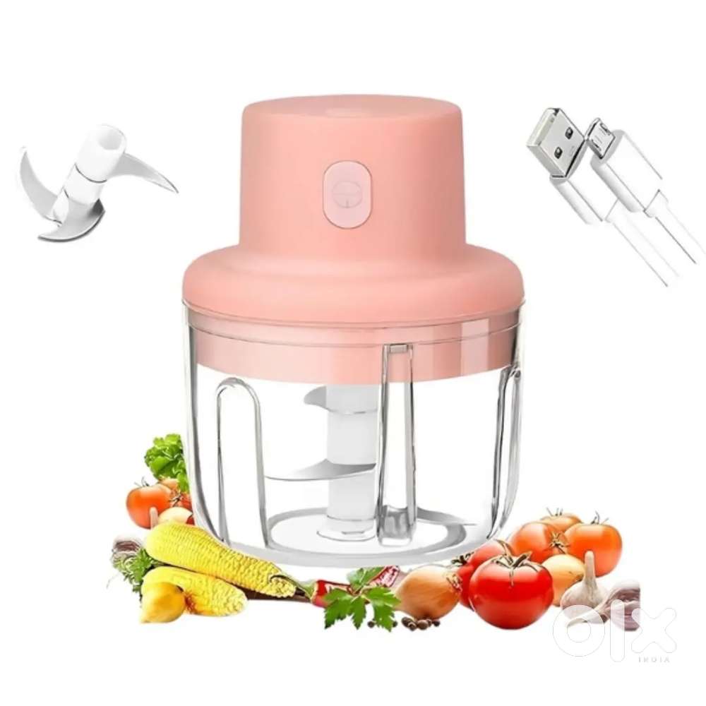 USB Rechargeable Portable Food Chopper for Fruits, Vegetables, Onion &