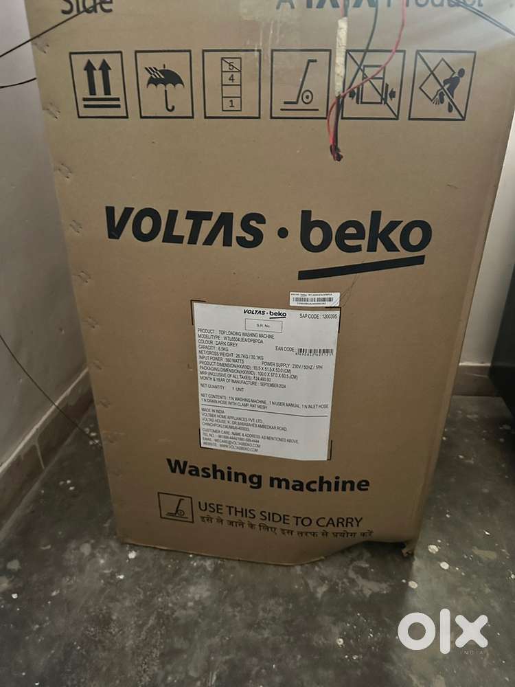Voltas Automatic Washing Machine 6.5kg