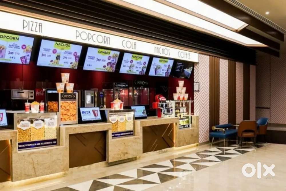 I want staff for food counter in pvr Inox pvt ltd