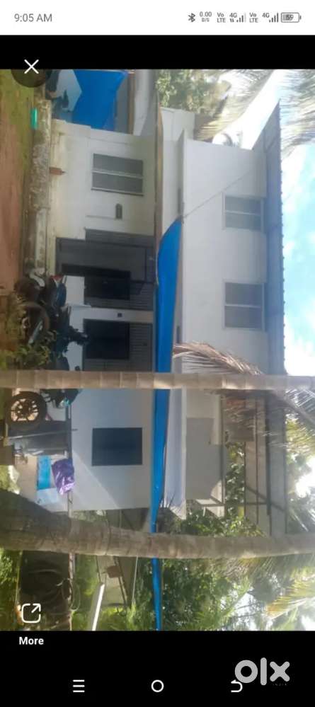 9cent  plot, small house, vattatha kinar vellam  22 lakhs