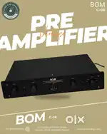 BOM  C-08  PRE AMPLIFIER  CODE 9 AV STUDIO