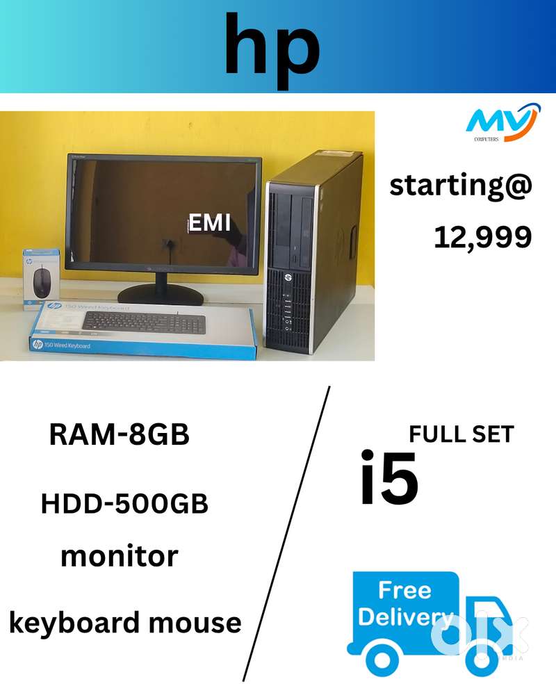 Replacement Warranty  CPU -Branded  Monitor Graphics  Keyboard Mouse