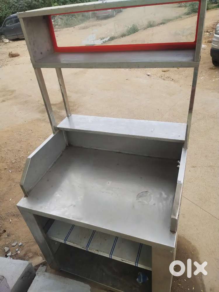 Tea stall or barbeque stand
