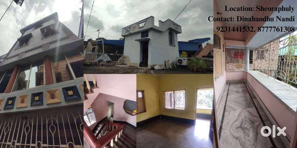 Spacious 2.5-Floor House in Sheoraphuly, Hooghly