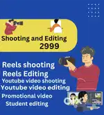 Reels Editing ,Video Editing, YT video shoot and Editing service