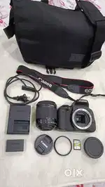 Canon EOS 750d DSLR Camera kit excellent condition  Full accessories