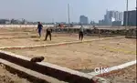 Lucknow  air port  se 15 km ke duri pr plot lee