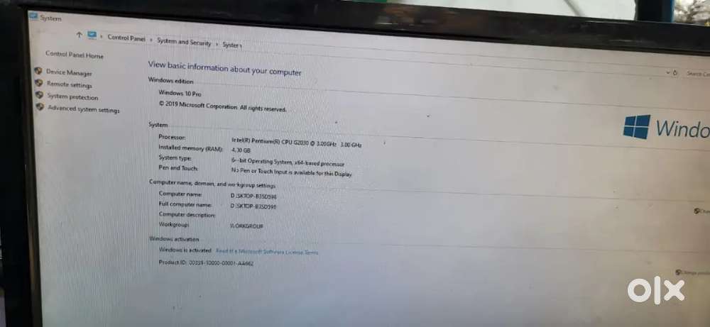 Old computer working properly for sale