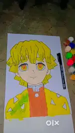 Yah drawing anime ki Hai