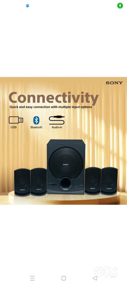 Sony original Home theatre 4 speaker