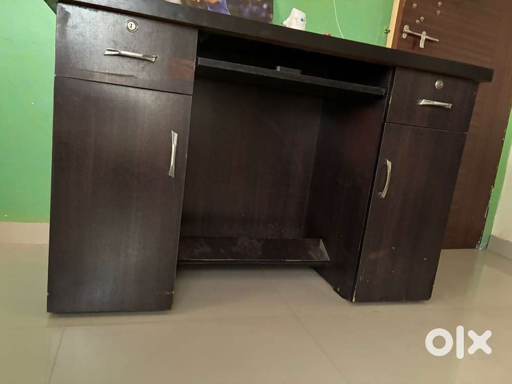 Computer table with chair