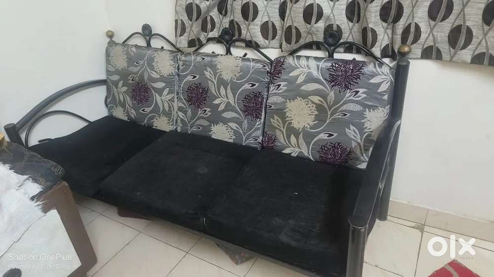 Metal sofa set