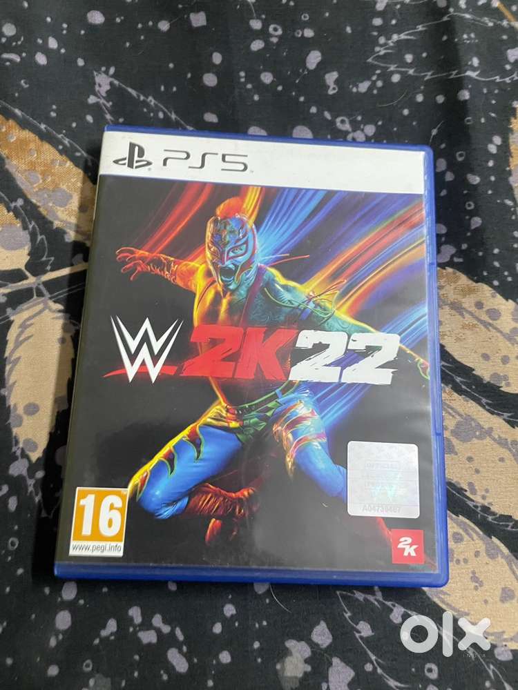 Ps5 wwe 2k22 disc cd