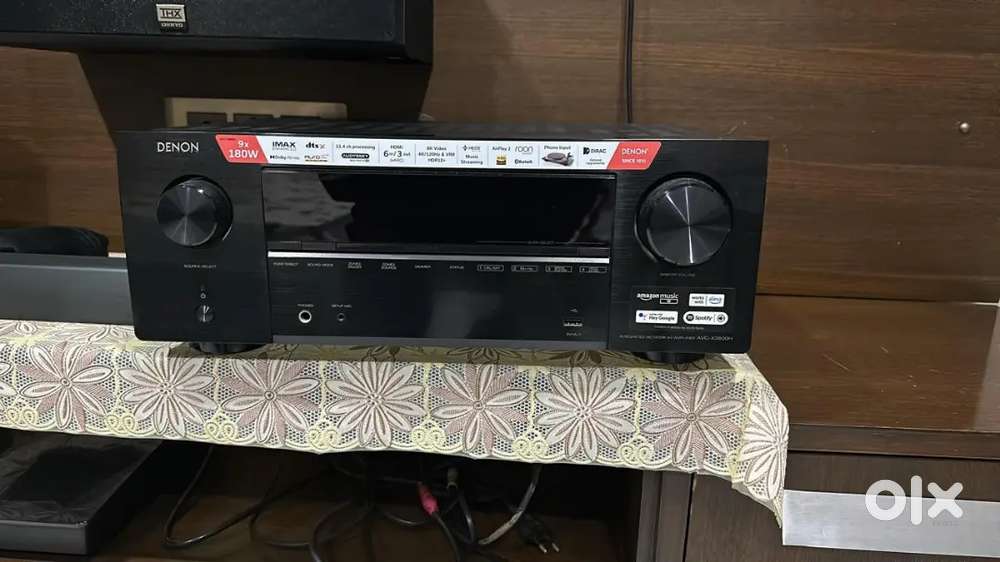 Denon avcX3800H with onkyo speakers