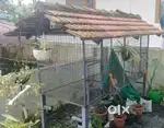 Dog cage with a beautiful roof(also can be used for other pets)