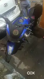 New battery, navy blue Apache RTR good condition
