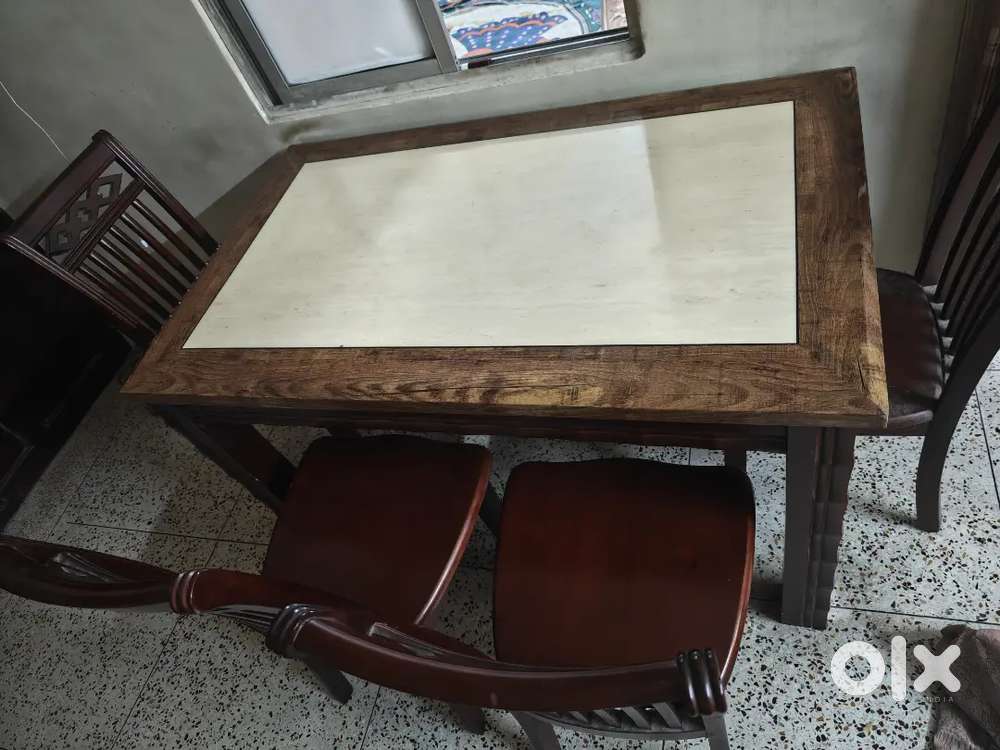 Marble dining table
