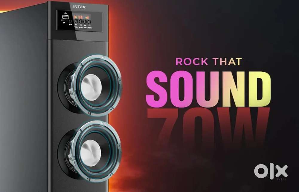 INTEX Thunder 700 (S) - 70W Tower Speaker