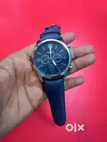 Fossil Men Blue Dial Flynn Analogue Chronograph Watch  worth ₹20,000
