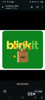 Hiring for noida blinkit delivery boy job
