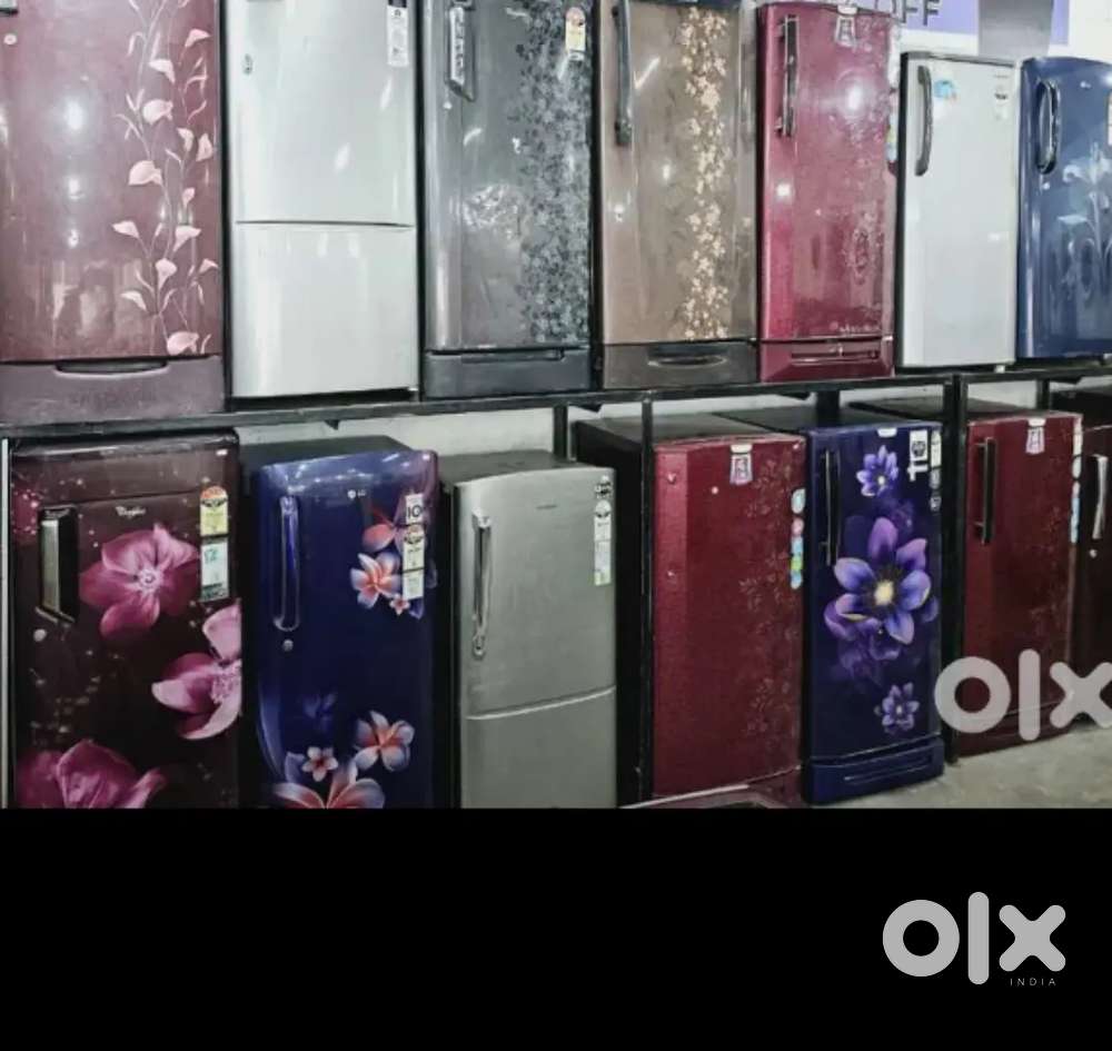 Fridges & washing machine shop less used