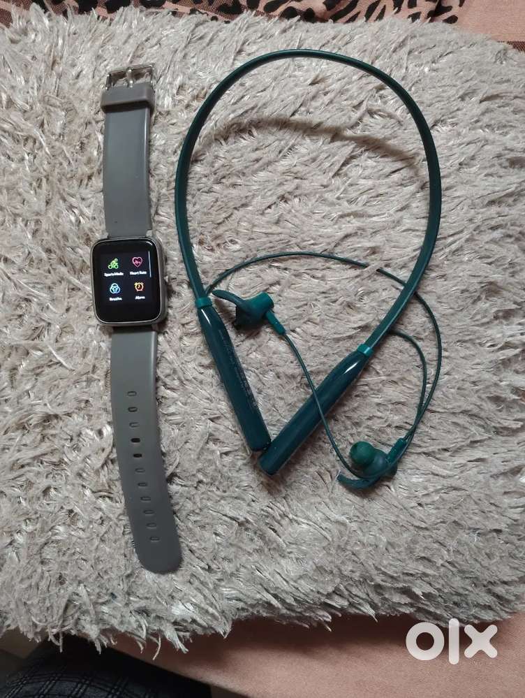 Ear phone & noise smart watch