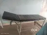 Hospital bed cot foot stand pillo