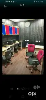 Fully furnished office space is available  for rent