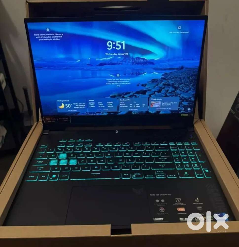 Asus TUF FX507 15.6 RTX 4070 i7121TB SSD 16GB RAM Gamin