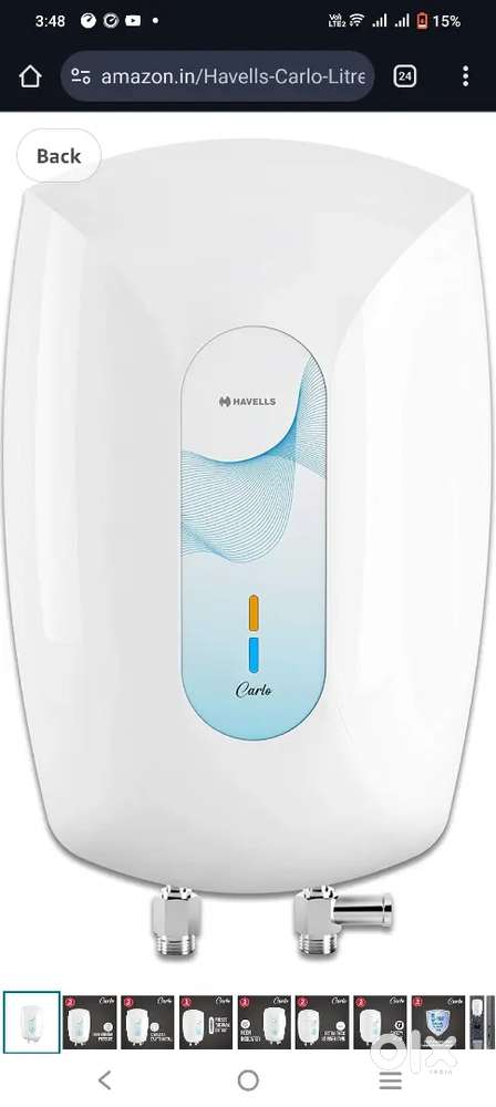 Water Heater 3 litre...Pack not opened since the day it arrived