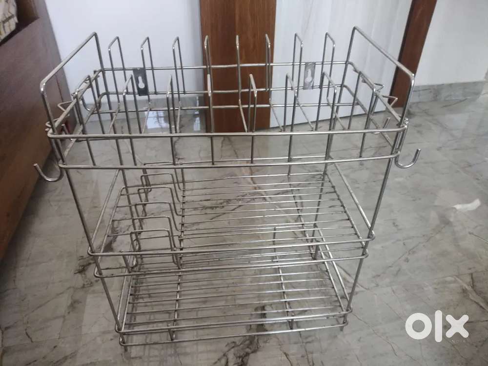 Steel kitchen stand