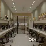 Fully Furnished Office 200 Carpet Commercial space RENT Chembur