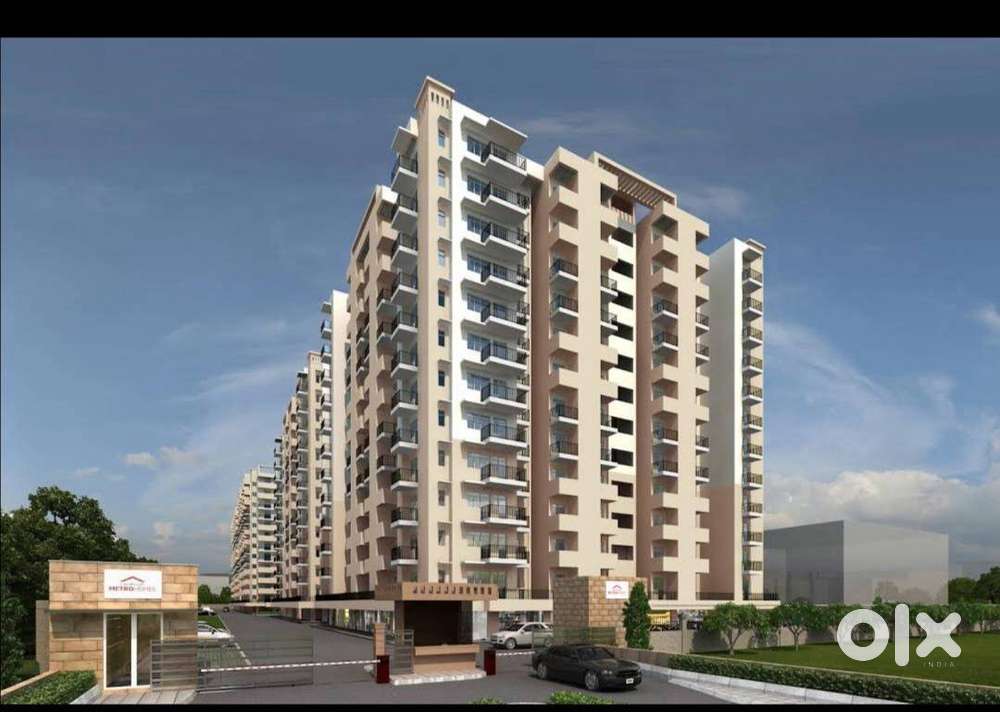 Flat on Road NH-58 highway